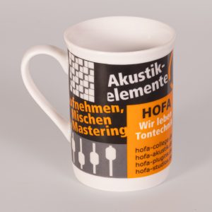 HOFA Tasse "Wir leben Tontechnik"
